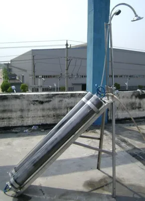 Portable Solar Water Heater System for Camping and Outdoor Use