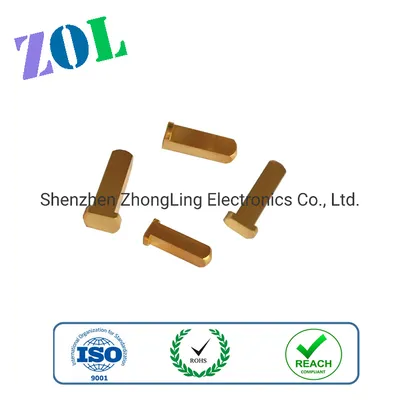Zol Diameter 3.96 H9.65mm Brass Pin