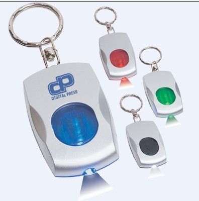 Mouse Shaped Keyring With LED Light (ZS-830)