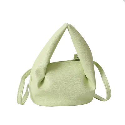 Customizable Logo Armpit Bags Simple Small Square Bags Cross-Body Shoulder Bags PU Waterproof Cloud Bags