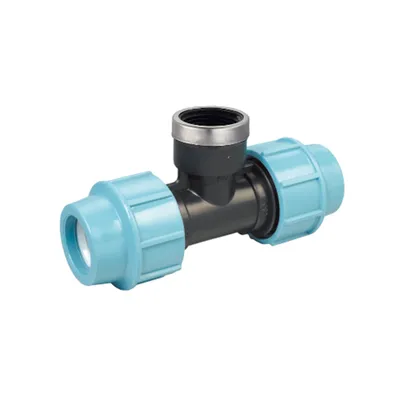 PP 90 Degree Tee with Female Threaded Offtake Pipe Fittings