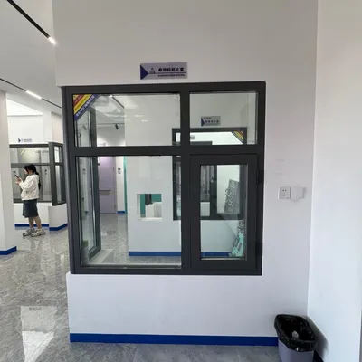 Smoke Proof Movable Fire Window for Corridor Passage