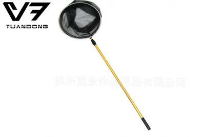 Telescopic Landing Net Fly Fishing Net Soft Rubber Fishing Nets