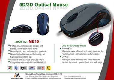 3D Optical Mouse (ME16)