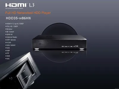 HDD Media Player (HDD35-w86hn)