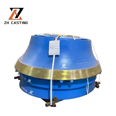 High Manganese Mantle Concave 452.0579-001 452.0264-001 for CH895 Mining Crushing