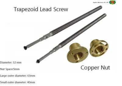 Three Axis Lead Screw Factory Price Milling Machine Spare Parts