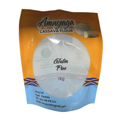 Food Grade Material Rice Packaging Pouch with Window Display Option