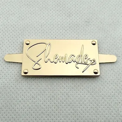 Neostar High Quality Luggage Label Logos Making Custom Multiple Name Tags Accessory Brand Rectangle Logo Emblems