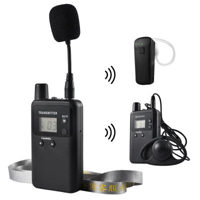Wireless Audio Guide System 911r Tour Guide System for Tourism Visit Conference