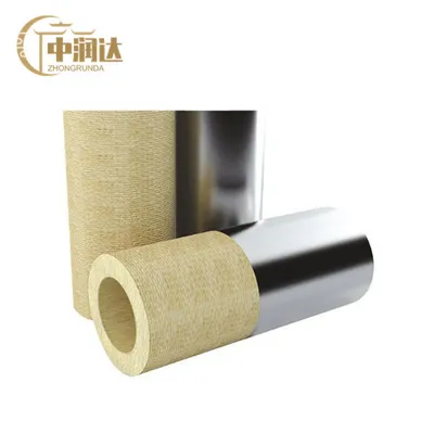 Zrd Fire Resistant Insulation Material Rock Wool Tube Rockwool Pipe