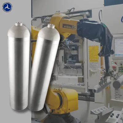 Zx 5lb DOT Aluminium Cylinder CO2 Tank Bottle High Pressure Gas Cylinder for Beerkeg/Kegerator/Brewing Factory Direct ISO