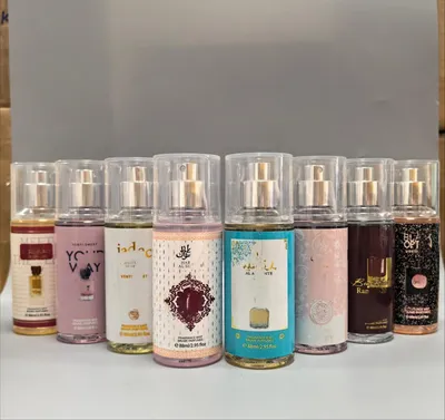 88ml Body Fragrance Mist, Assorted Aroma Selection, Transparent Pet Bottle, Light Fresh Scent, Wholesale Cosmetic Supply