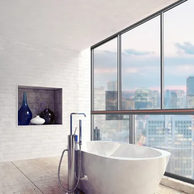Energy Saving Aluminum Casement Window with Public Facilities