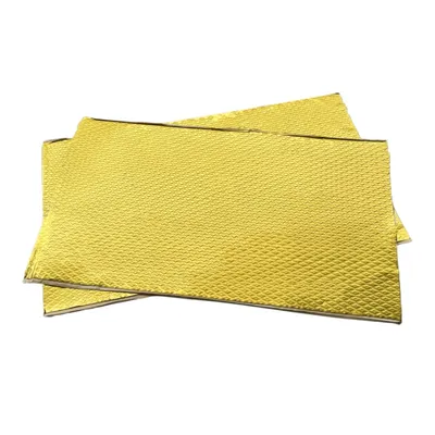 Honeycomb Type Gold Damping Plate Soundproofing Membrane Self Adhesive Butyl Sheet for Car Noise Reduction and Shock Absorption