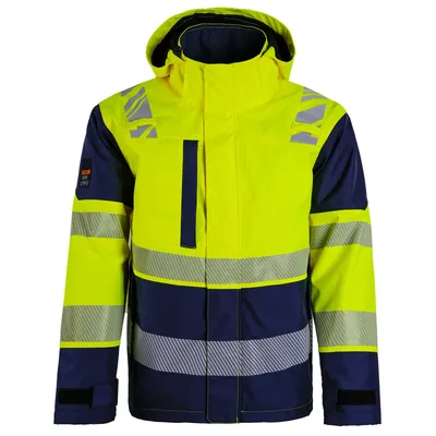 Ultra Bright High Visibility Reflective Safety Jacket for Outdoor Use