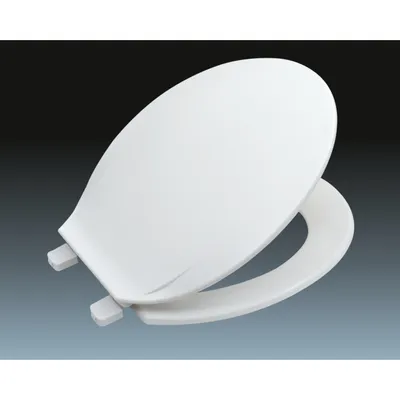 Low Maintenance Anti Scratch PVC Plastic Slow Close Soft Toilet Seats for Condo Bathroom