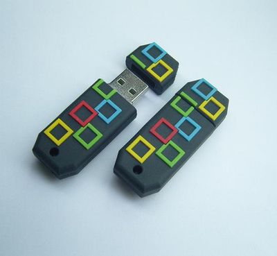PVC USB Drive, Silicone USB (H-1812)
