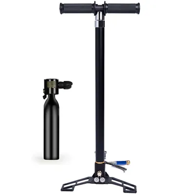 4 Stage Infiltrator Hand Pump for Air Riffle Scuba Diving
