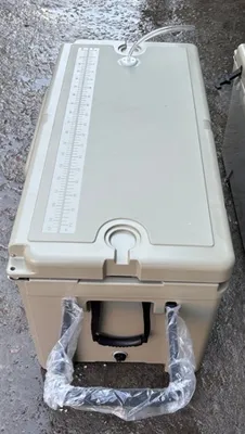 Insulated Live Fish Bin Portable Live Fish Transportation Container