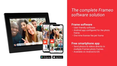 2022 Amazon 10.1 Inch Smart Digital Photo Frame with WiFi - Black - Share Photos and Videos Instantly Via Email or APP