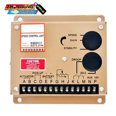 Electronic Governor ESD5111 Speed Control Generator Control Unit Speed Governor ESD5111 Genset Controller