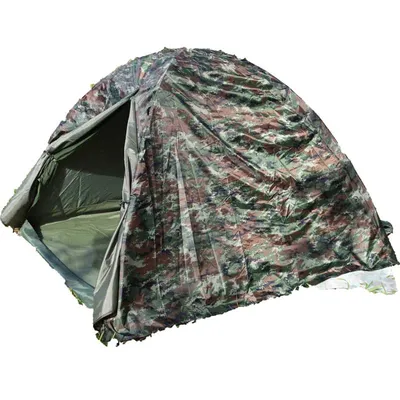 Double Safe Tactical Custom Professional Waterproof Camouflage Inflatable Canvas Disaster Relief Camping Tent