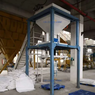 Good Quality Ton-Bag Packaging Machine Quantitative Weighing Food Bagging Machine Semi-Automatic Electric 1.5kw Powder Granule Packing Machine