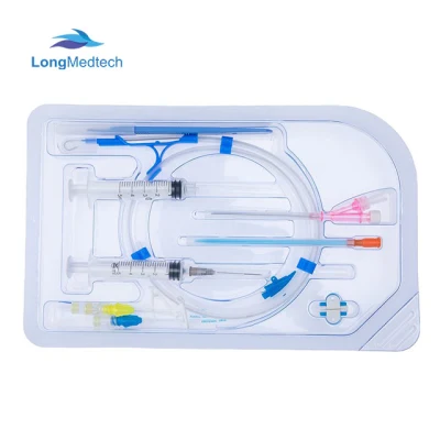 ICU Intensive Critical Care Disposable Central Venous Catheter CVC Kit Single/Double/Triple Lumen
