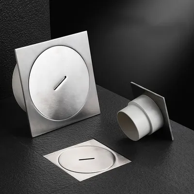 New Design Toilet Bathroom Accessories Floor Trap Brass Kitchen Shower Stainless Steel Cleanout Floor Drain