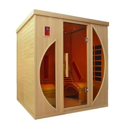 Premium Infrared Sauna for Two with Comfortable Reclining Seats