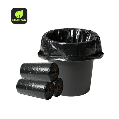 42 Gallon Black Heavy Duty Contractor Trash Kitchen Garbage Bags with Lavender Scent,