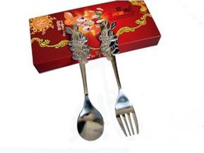 Chinese Style Fork+Spoon