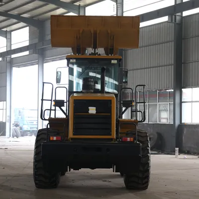 5t High-End Heavy Duty Used 4 Wd Backhoe Wheel Front Loader