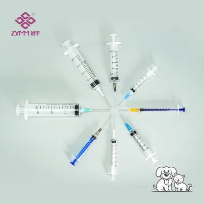 Easy Grip Veterinary Injection Syringe for Comfortable Handling Veterinary Syringe