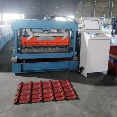 Direct Factory Automatic Trapezoidal Steel Sheet Roof Panel Making Roll Forming Machine