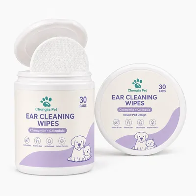 Alcohol-Free Custom Pet Wet Wipes in Soft Scent for Dog Cat