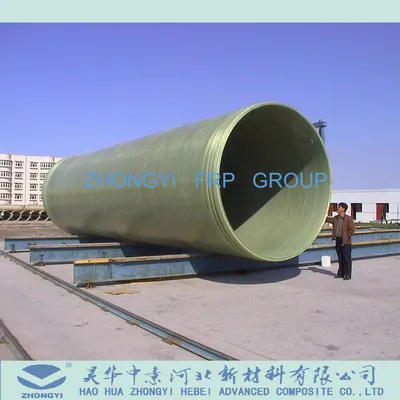 China Supplier High Quality FRP GRP Sewage Pipe Gas Pipe
