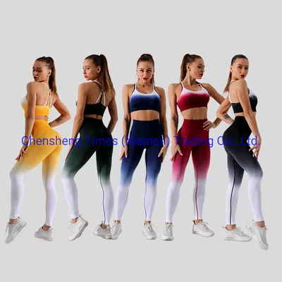 Custom Women High Waist High Impact Gym Yoga Sports Wear