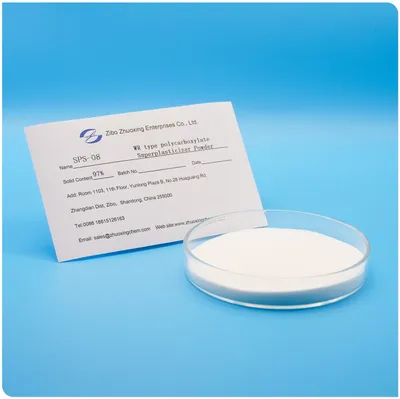 Sps-08 Polycarboxylate Superplasticizer Powder Good Thermal Stability Water Reducing Performance