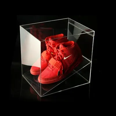 Acrylic Factory Custom High Quality Clear Shoe Box