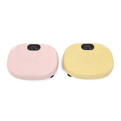 Mini Electromagnetic Vertical ABS Portable Home Use Colorful Vibration Plate