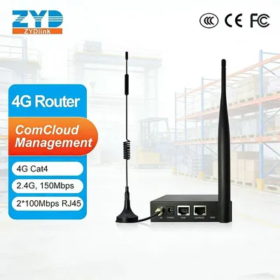 DIN-Rail 4G WiFi Router Works Well in Harsh Environments for Industrial Site Networking