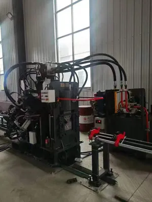 Iron Angel Steel Full Automatic Feeding Angle Punching Machine