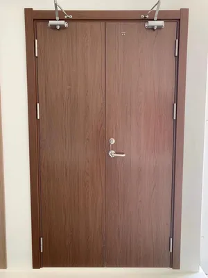 High Quaility Security Fire Rated Wooden Door