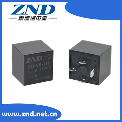 No Bracket 12V 40A 4 Pin Automotive Relay Applicable to Many Types of Vehicles