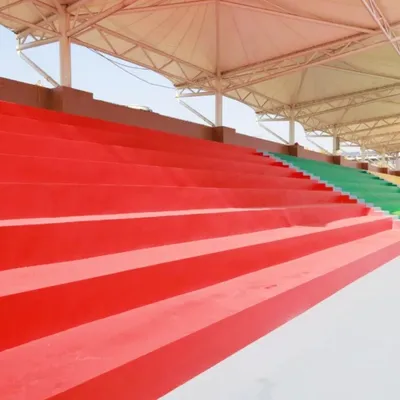 Polyaspartic Polyurea Coating for Outdoor Seating Anti Yellowing UV Resistant Material