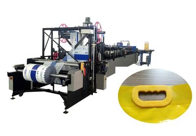 Plastic Handle Bag Making Machine