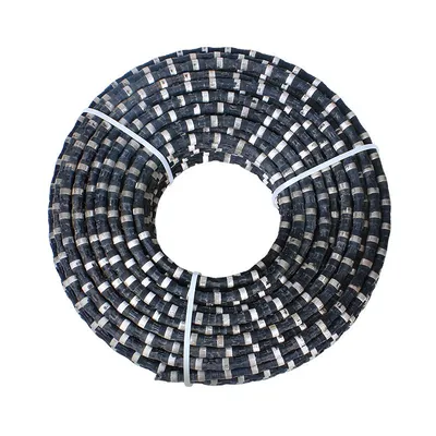 Sharp Safe Cutting Diamond Wire Saw Rope for Reinforced Concrete Demolition