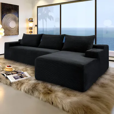 Premium High Resilience Modern Compressed Living Room Sofa